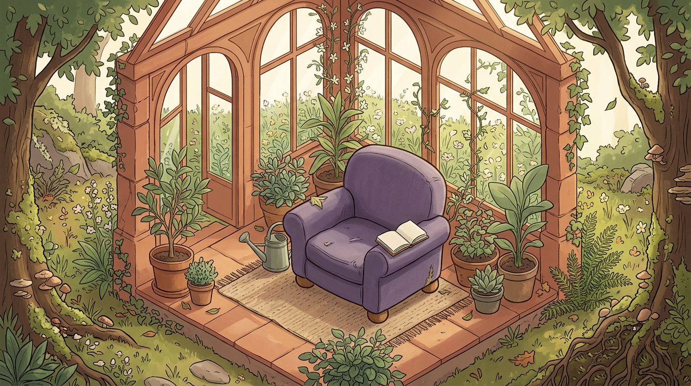 A warm, open space for self-directed exploration